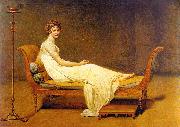 Jacques-Louis  David Portrait of Madame Recamier Spain oil painting reproduction